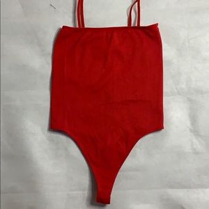 Red Pacsun Body Suit
